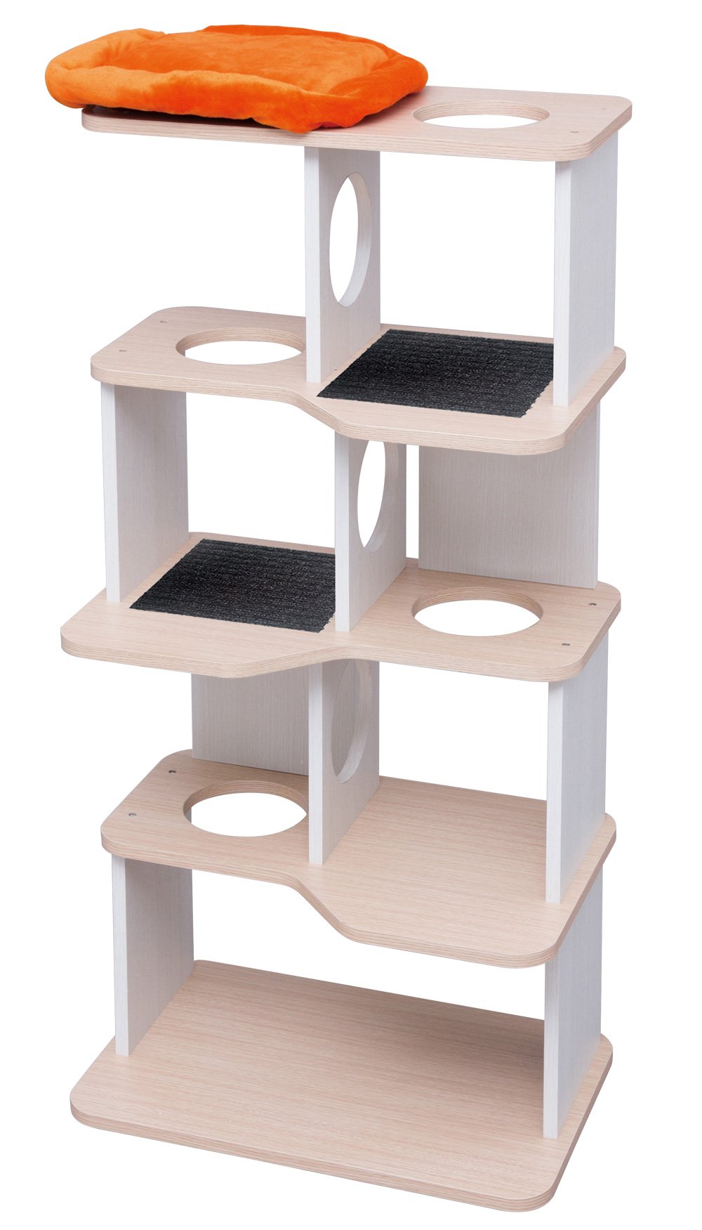 IRIS OHYAMA P-ICL-L インテリアキャットランド オフホワイト フレンチオーク アイリスオーヤマの商品画像