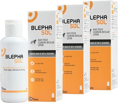 THEA PHARMA Blephasol Micellar Eyelid Cleansing Lotion 3 x 100 ml