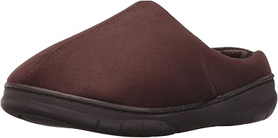 men's dearfoams microfiber clog slippers