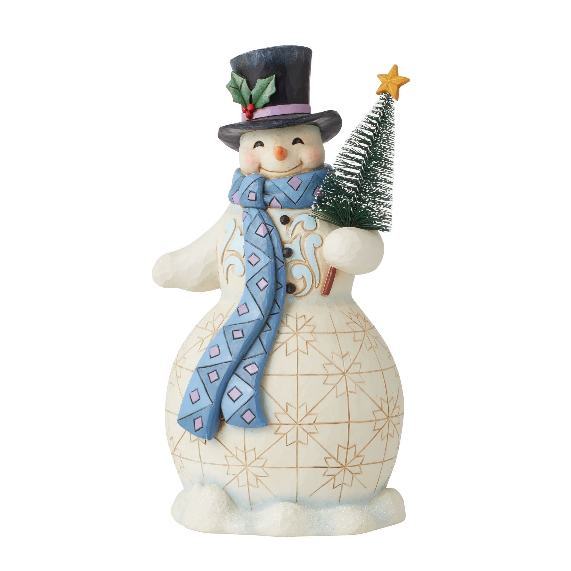 Heartwood Creek - Snowman figure holding the tree