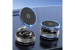 2026 Upgraded 360°Car Phone Holder Mount,Foldable Adjustable Suction Cup Phone Holder car,98LBS Strongest Suction & 2800gf St