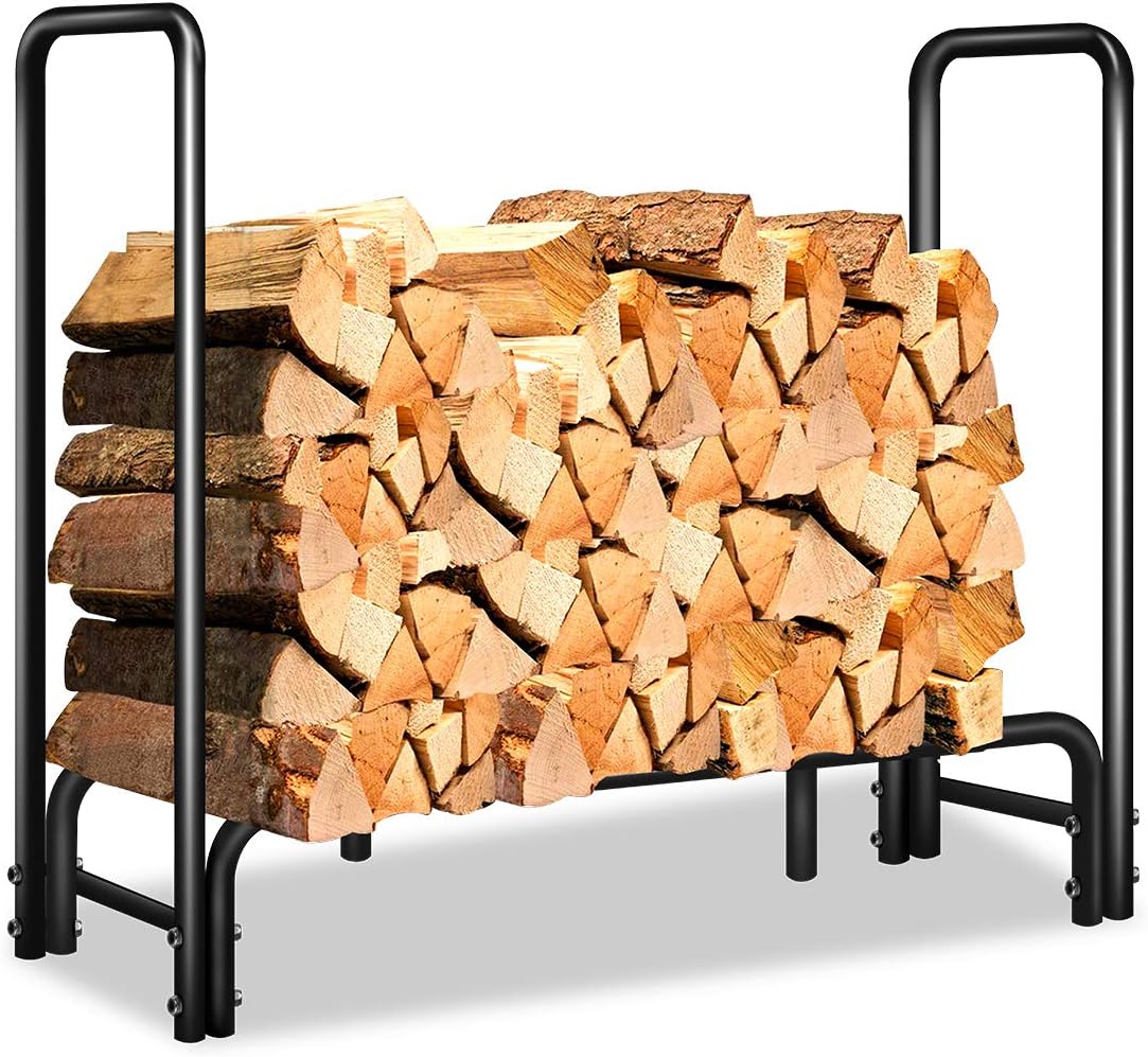 NUVO ACS Adjustable Firewood Rack, Complete Steel
