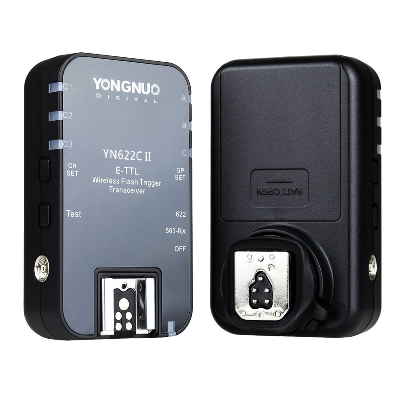 Yongnuo YN-622C II ETTL wireless flash trigger Transceiver for Canon with WINGONEER Diffuser