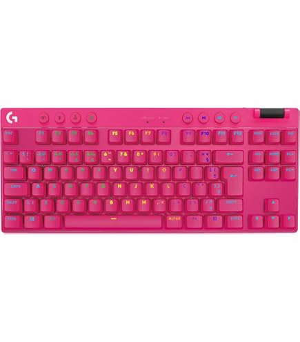 Teclado Gamer Com Fio Logitech G PRO X TKL RAPID com layout US