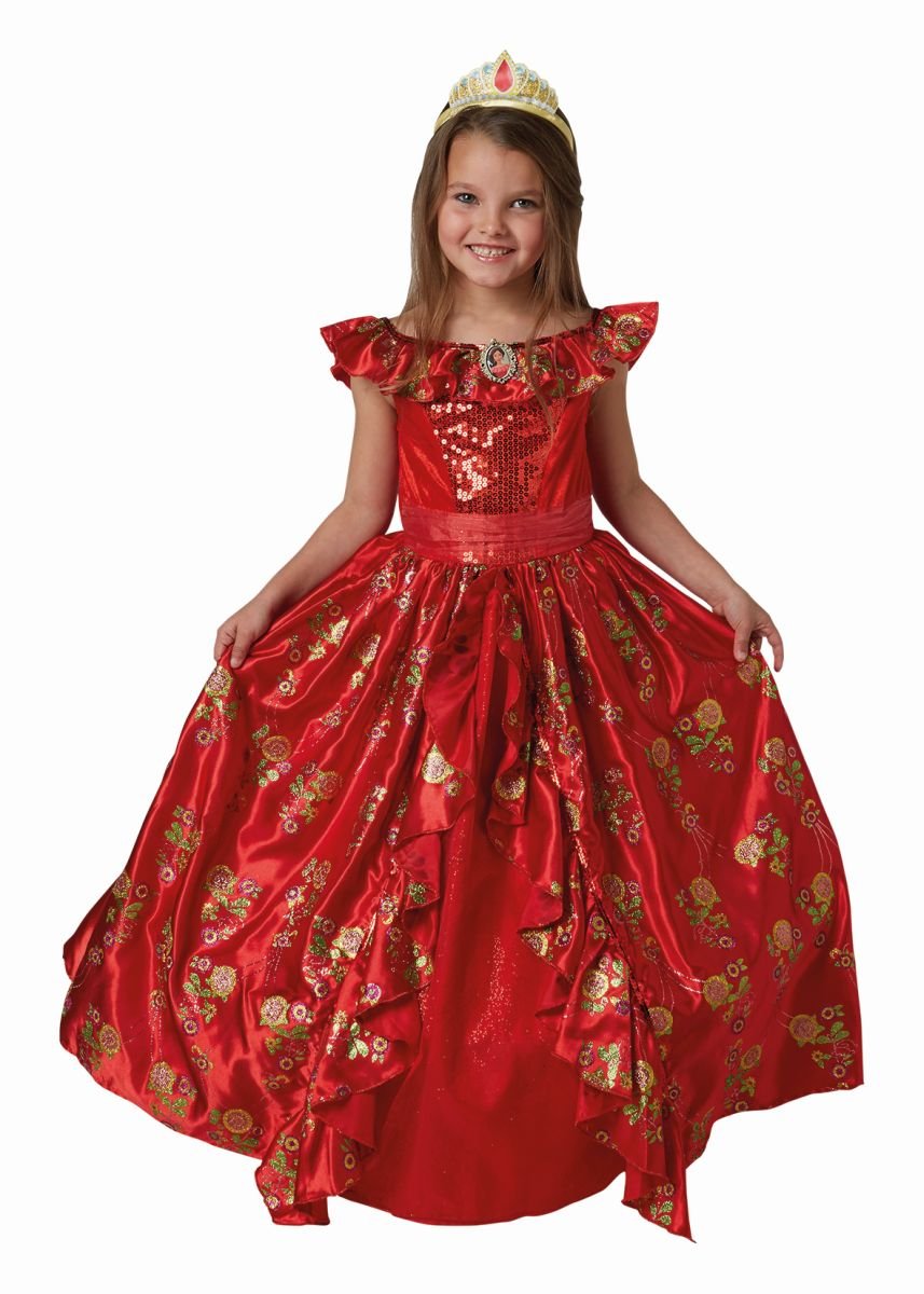 Rubie's Official Disney Elena of Avalor Ballgown Deluxe Childs Costume, Small 3-4 years, Height 104 cm