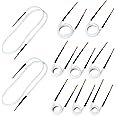 10PCS Induction Heater Coil Kit for Magnetic Heater, 8 Coils and 2 Free Forming Copper Wires with 1200℃ Heat Resistant for For Removing Rusty Bolts and Nuts