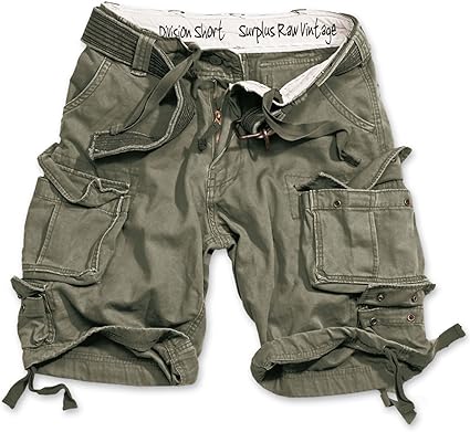 division shorts surplus raw vintage