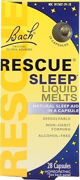 Rescue Rescue Remedy Night Liquid Melts 28 capsules Natural Sleep Support