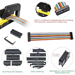 Keadic 49 Pieces FC-10 16 20 26 Pin Female Header