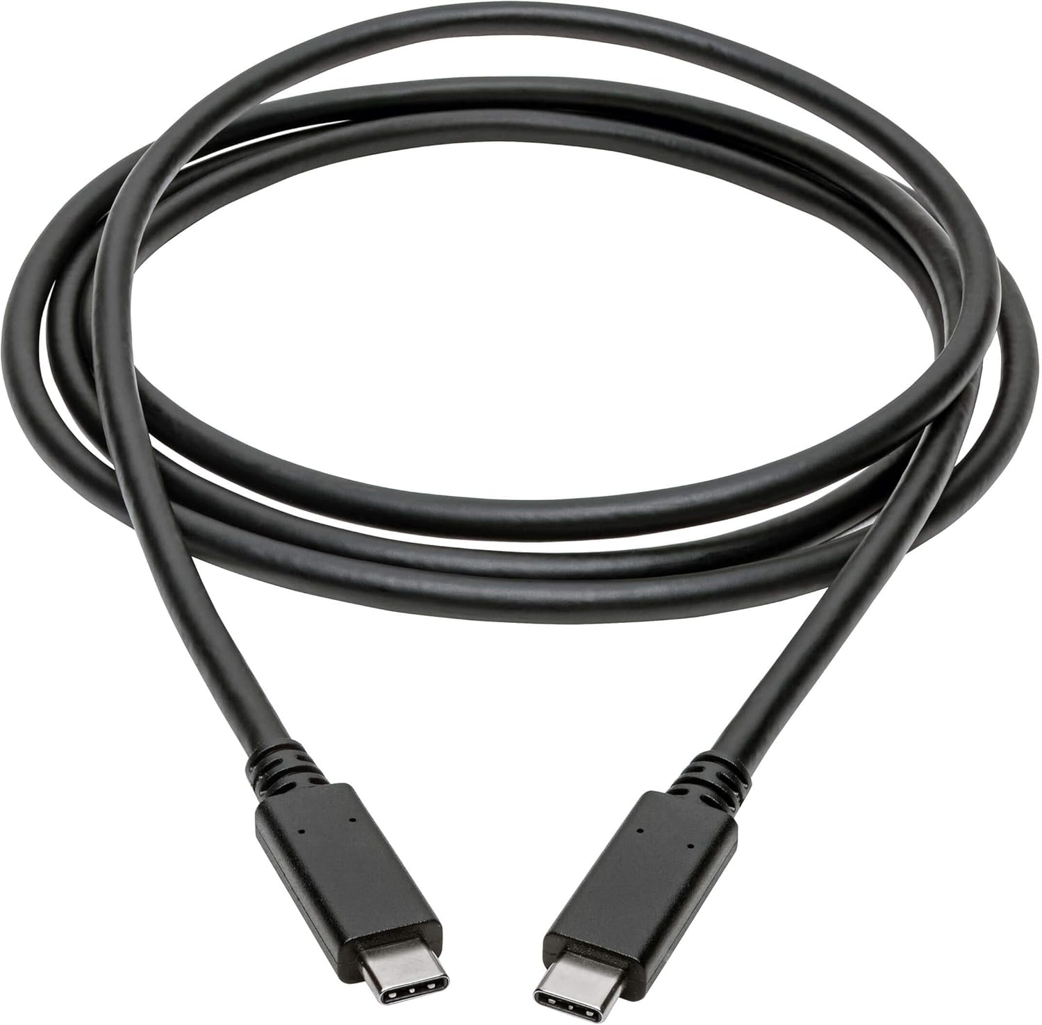 Tripp Lite USB 3.1 Gen 1 Cable 5 Gbps USB-C to USB Type-C, 3A, (M/M), 1.83 m (U420-006), Black - Image 3