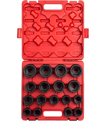 SUNEX TOOLS 4692 3/4-Inch Drive Metric Impact Socket Set, 26