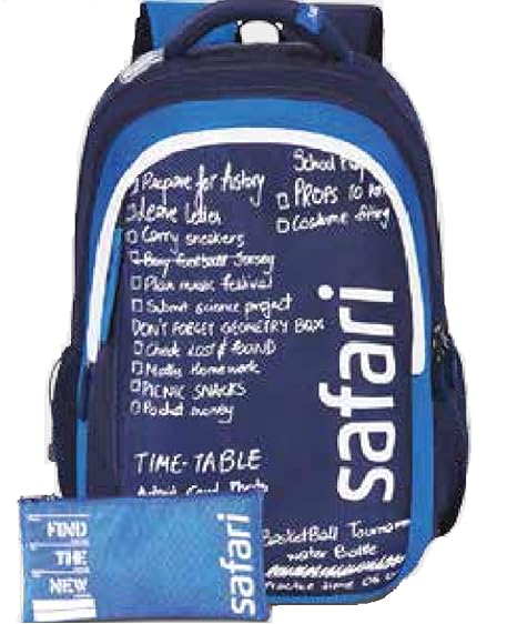 Safari New Collection Chalkboard Backpack (2019) (Blue)