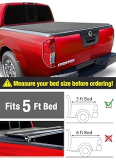 Amazon Com Tyger Auto T1 Soft Roll Up Truck Bed Tonneau Cover For 2005 2020 Nissan Frontier 2009 2012 Suzuki Equator Fleetside 6 Bed Tg Bc1n9035 Automotive