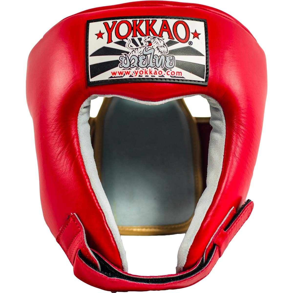 XL Yokkao Red Head Guard Muay Thai Kickboxing Martial Arts MMA Boxing