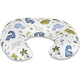 Nursing Pillow Cover – Soft Breathable Cotton, Fits Standard Breastfeeding Pillows, Washable & Hypoallergenic for Newborn Baby Girls & Boys,Cover Only (1 Pcs)