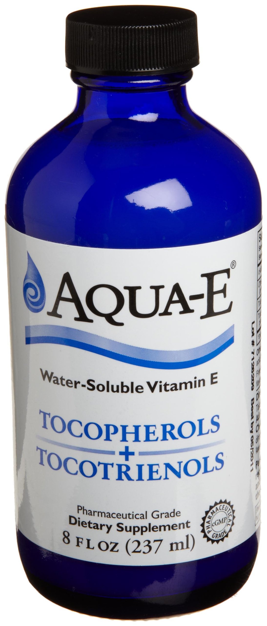 AquaE WaterSoluble Vitamin E; Tocopherols & Tocotrienols; 8 fl oz