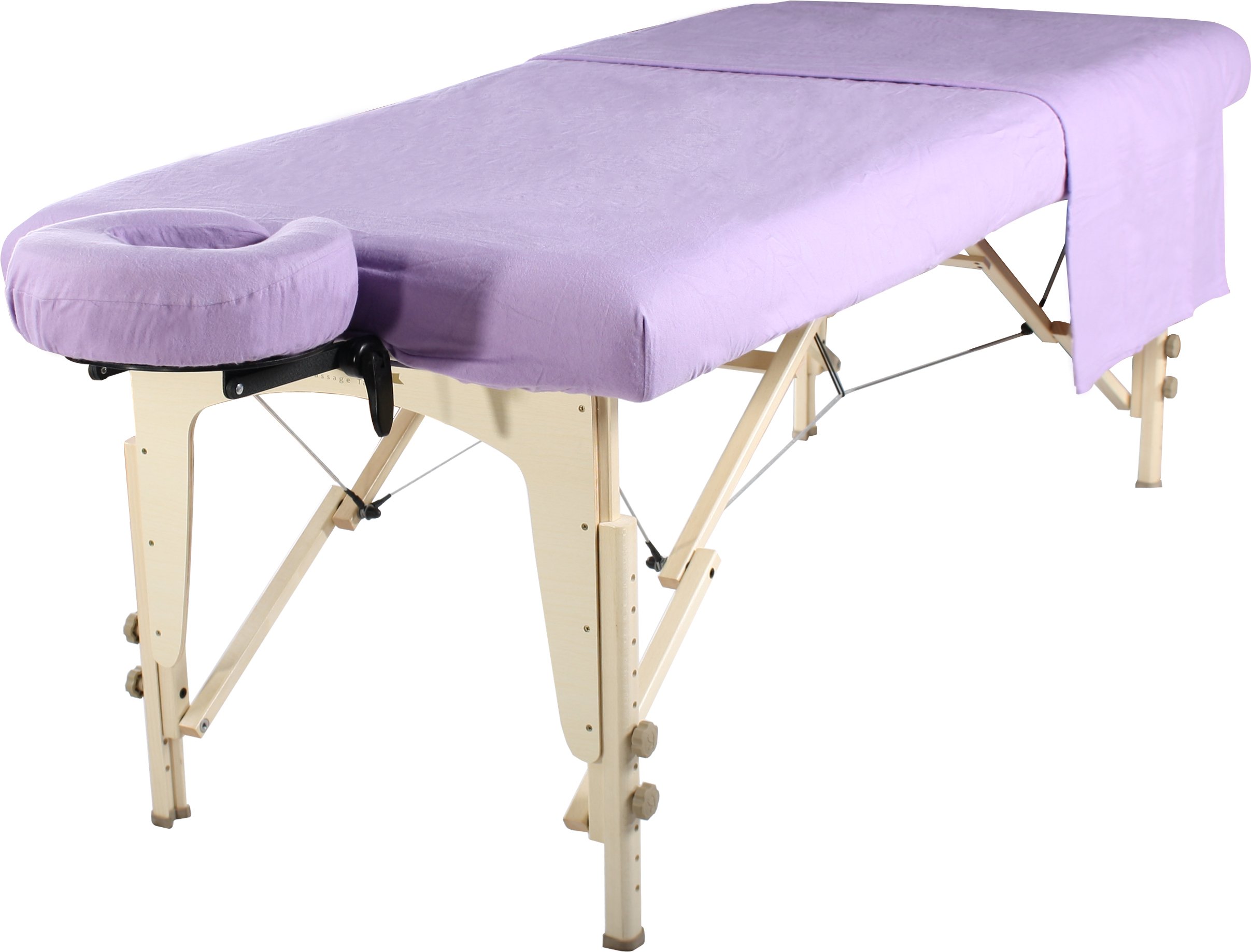 Master Massage Universal Massage Table Flannel Sheet Set 3
