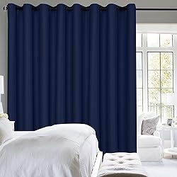 Hiasan Room Divider Blackout Curtains,Extra Wide