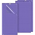 Gwybkq Cutting Mat for Cricut Explore Air 2/Air/One,3 Pack Strong 12x24 Purple Long Adhesive Sticky Non-Slip Cut Mats Replacement Accessories for Crafts