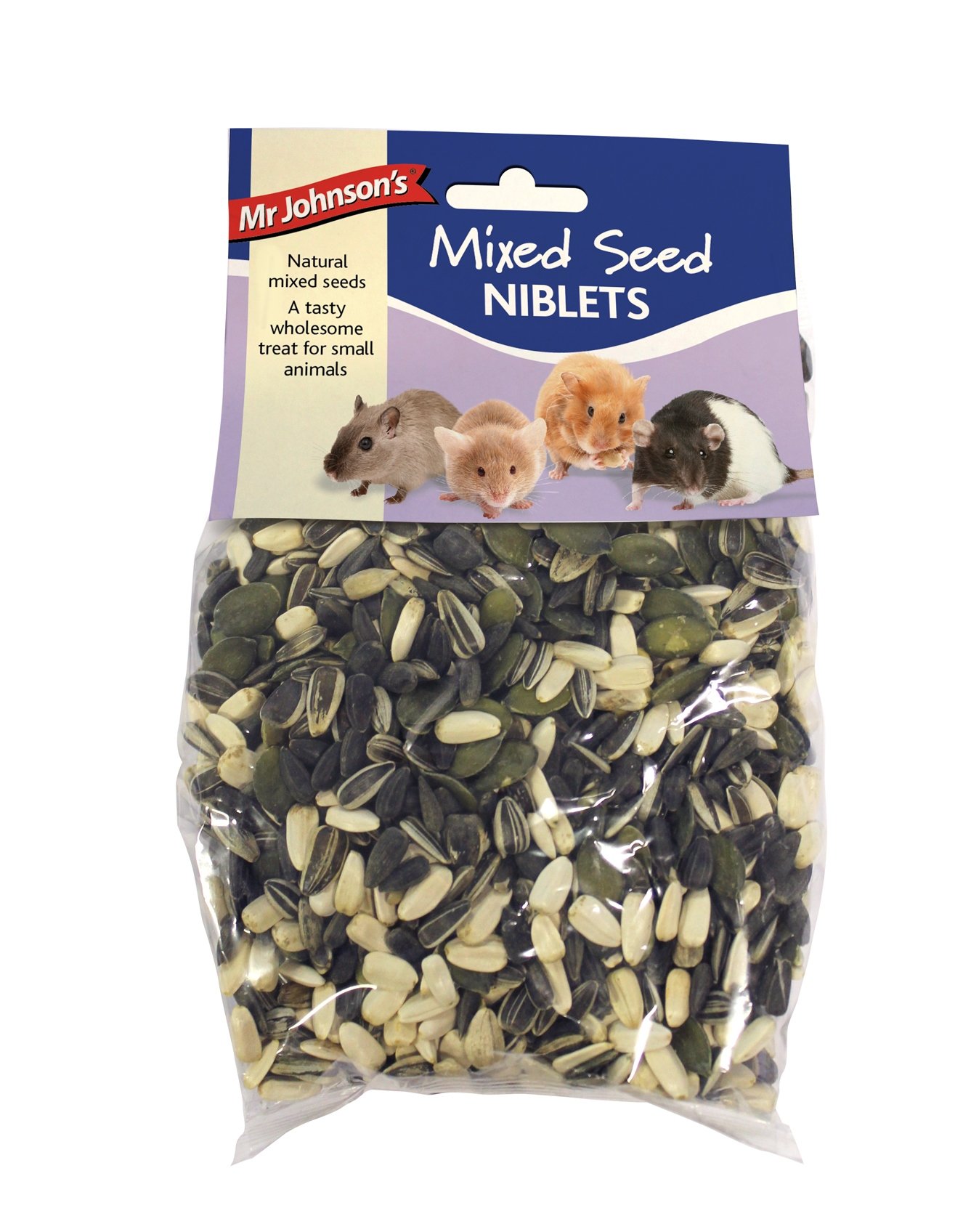 Mr Johnson's Mixed Seed Niblets, 160 g, Pack of 6