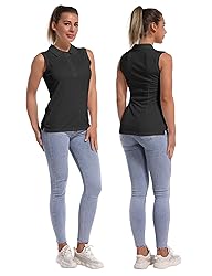BUBBLELIME Women's UPF 50+ Golf Tennis Sleeveless