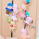 Peohud 2 Pack Closet Hat Organizer Rack 32 Hooks Baseball Cap Storage Holder view 7