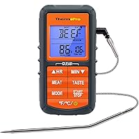 ThermoPro TP06S Digital Grill Meat Thermometer with Probe for Smoker Grilling Food BBQ Thermometer