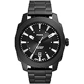 Fossil Men's Machine Quartz Stainless Steel Three-Hand Watch