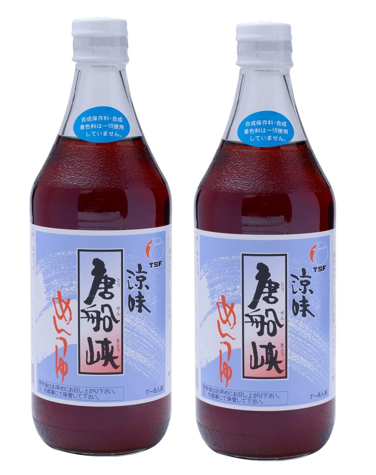 唐船峡 涼味唐船峡めんつゆ 500ml ×2本商品画像