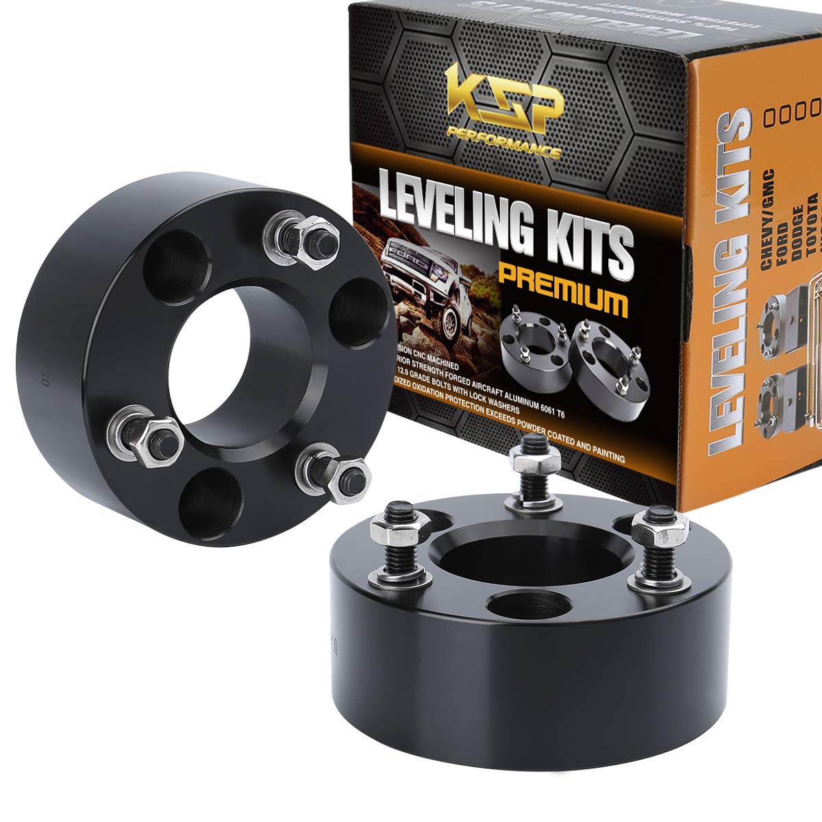 KSP 3" Leveling Lift Kits for Dodge Ram 1500, 3 Inch Suspension Lift KIts Raise 3" for the Ram1500 Dakota,1 Year Warranty