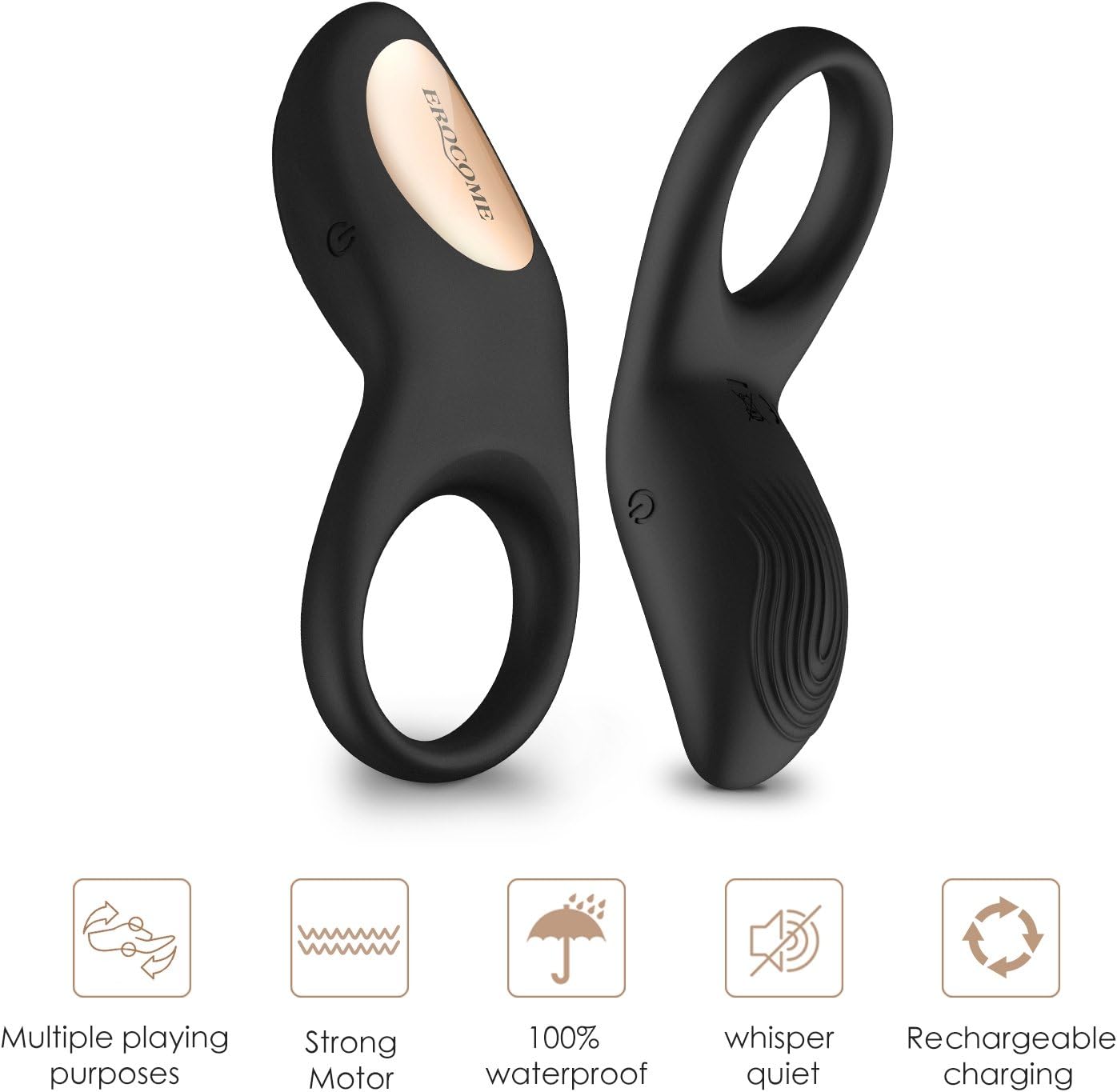 Sagitta RC 8+1Frequency Remote Waterproof Silicone for Man and Couple (5)