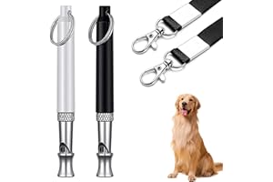 MAGICIANSBOX Dog Whistle,Dog Whistle to Stop Barking Neighbors Dog,Dog Whistle to Make Dogs Come to You,Silent Dog Whistle Training,Ultrasonic Recall Dog Training Whistles.