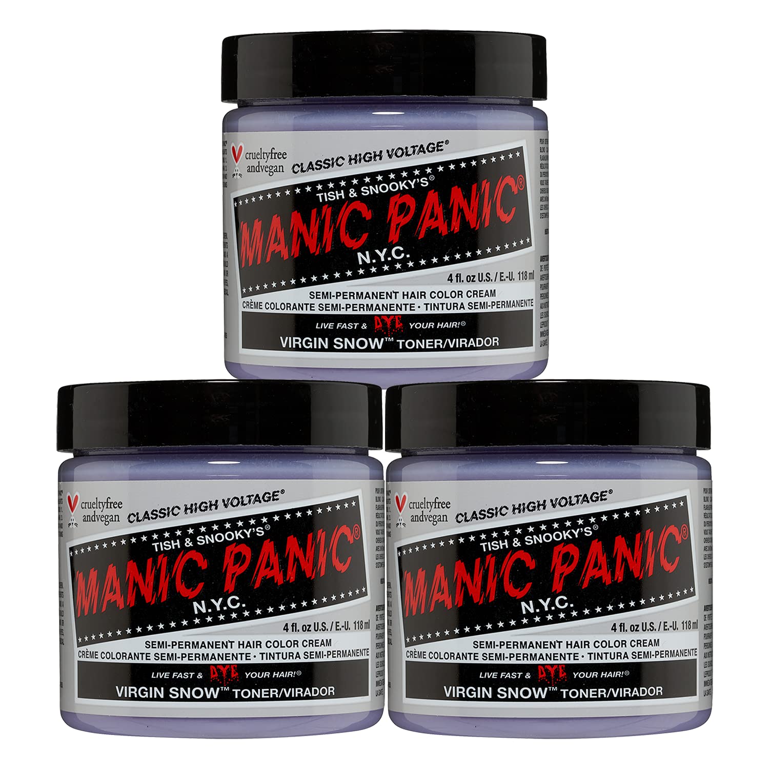 Manic Panic Cotton Candy Pink, classic hot pink hair colour