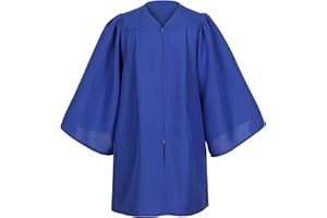 Erligo Unisex Kids Matte Graduation Gown for Preschool Kindergarten and Primary