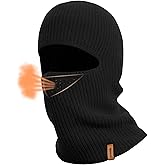 ACUSHLA 100% Merino Wool Balaclava for Men & Women - Winter Ski Mask Thermal Cold Weather Gear Knit Warm Face Mask