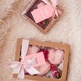 G2PLUS Kraft Paper Gift Tags 100pcs Large 5x10cm Pink Blank with String view 4
