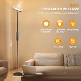 LUCKEA LED Uplighter Floor Lamp 2700K-6500K Remote Touch 36W 2800lm view 7