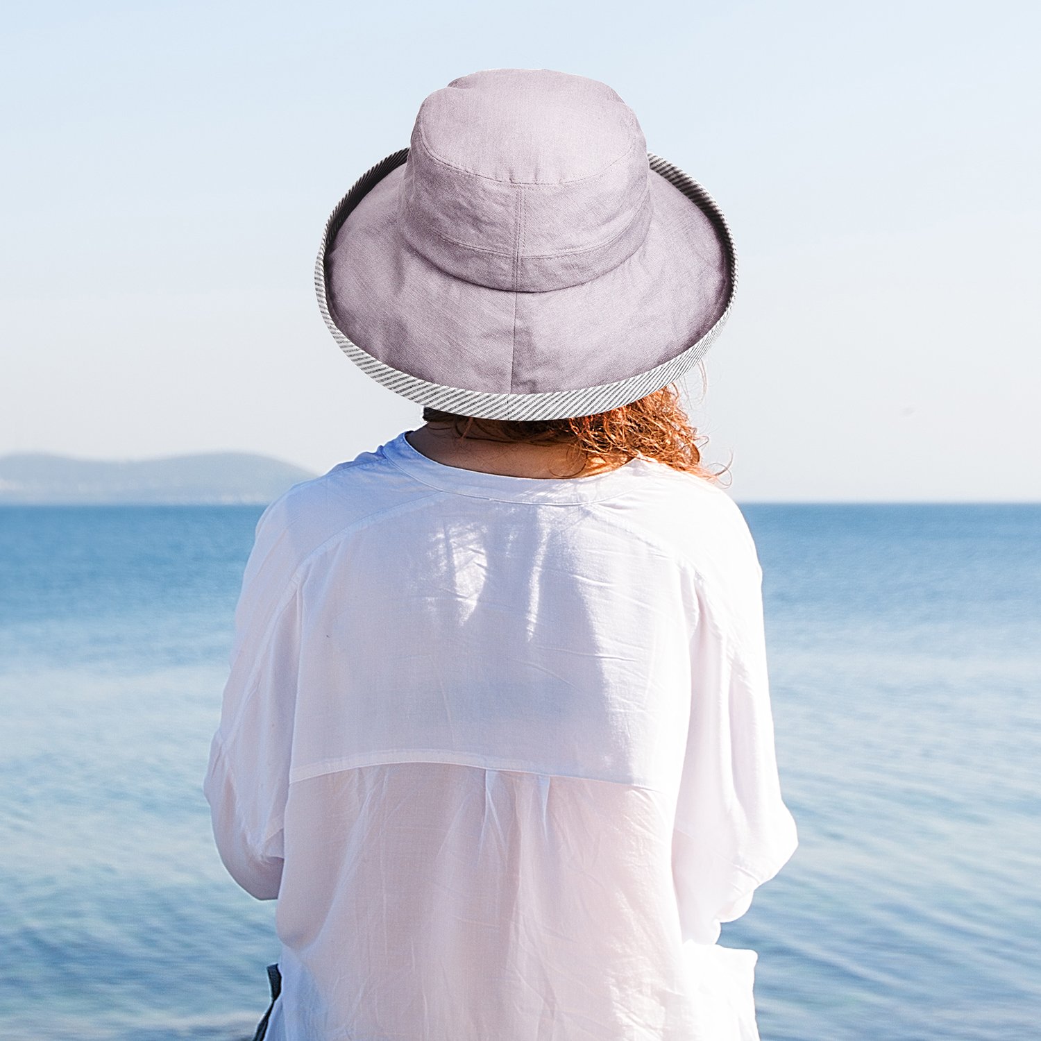 Womens Bucket Hat UV Sun Protection Packable Summer Travel Beach Cap