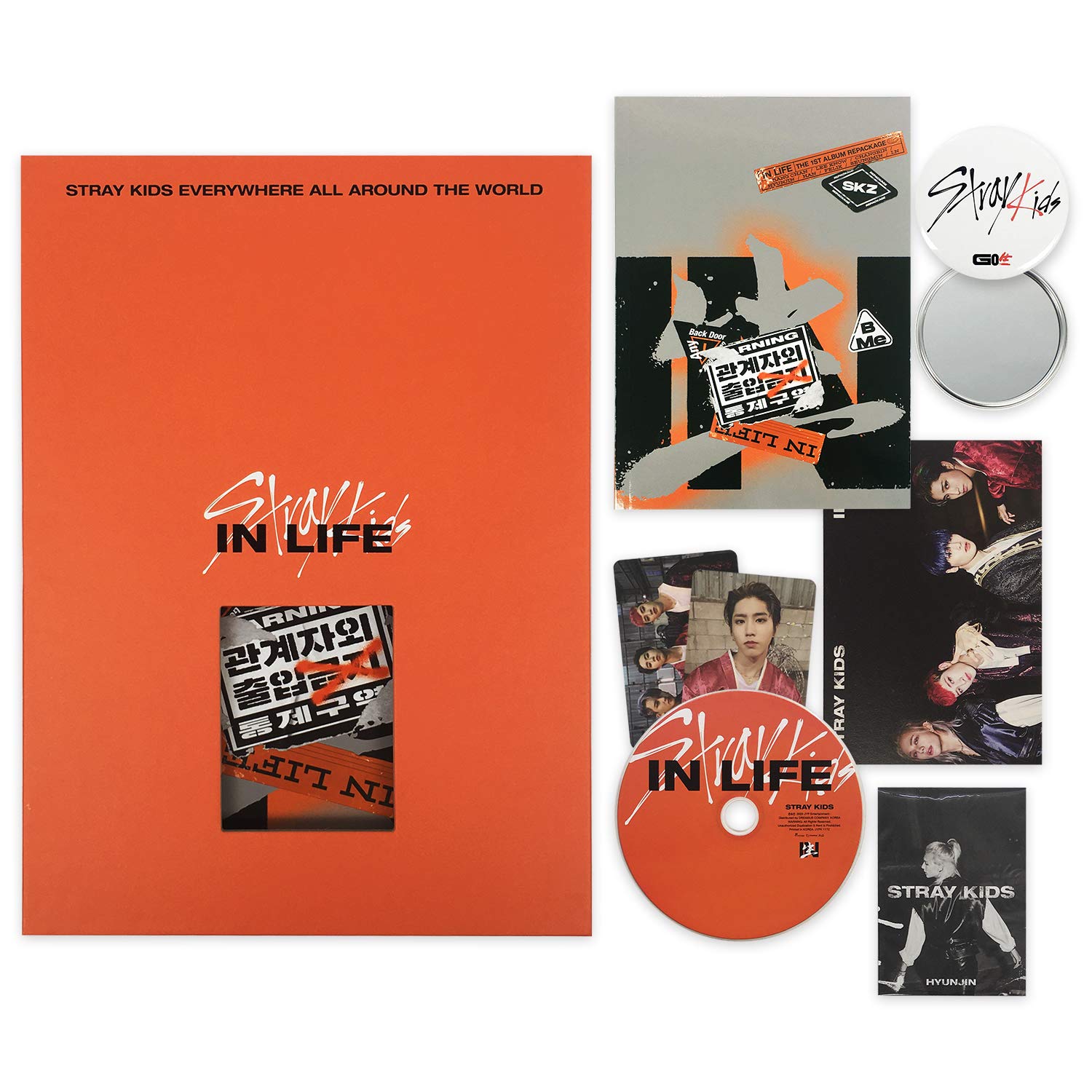 STRAY KIDS - STRAY KIDS 1st Repackage Album - IN生 (IN LIFE) [ A type