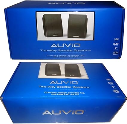 auvio bookshelf speaker