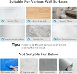 homeasy Mop Broom Holder 4 Pcs Stainless Steel Self Adhesive Wall Mount view 7