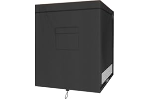 CATOTEL Chest Freezer Cover, Waterproof 420D Oxford Protective Outdoor Indoor Refrigerator Dust Cover with Zipper Fits 7.0 Cubic Feet Deep Freezer 38"L x 23"W x 34"H (Only Cover)