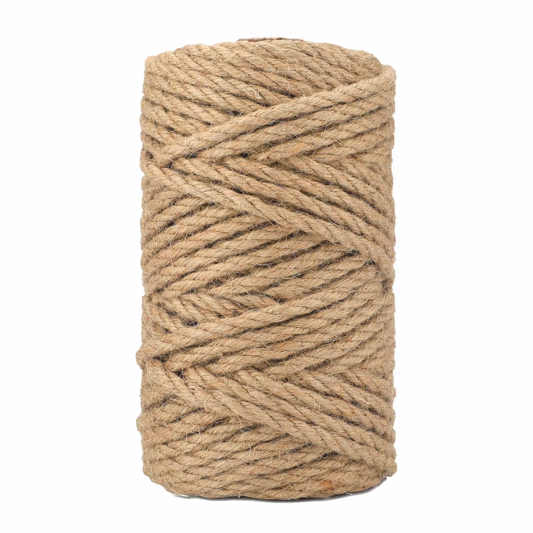 Cat Scratch Rope, Sisal Rope Cat Scratcher Tree Repairing, 6mm x 50m, for Cat Scratcher Garden Bundling, Repair Cat Tree