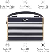 Roberts Rambler Max FM DAB DAB Plus Internet Radio with Bluetooth Navy view 4