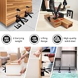 MEETOZ Labor Saving Arm Tool Jack 2 Pack 440LBS Lift Cabinets Flooring Windows view 7