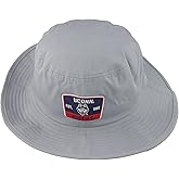 ZHATS Standard NCAA Officially Licensed Bucket Hat Patch Gray Switchback, Grey, Large-X-Large