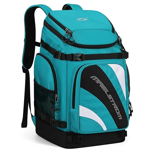 Maelstrom Ski Boot Bag,55L Large Ski Boots Travel Backpack for Men Women，Waterproof Snowboard Boot Bag for Travel Stores Gear Including Ski Helmet, Goggles, Gloves, Skis & Accessories