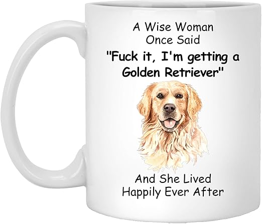 golden retriever mom mug