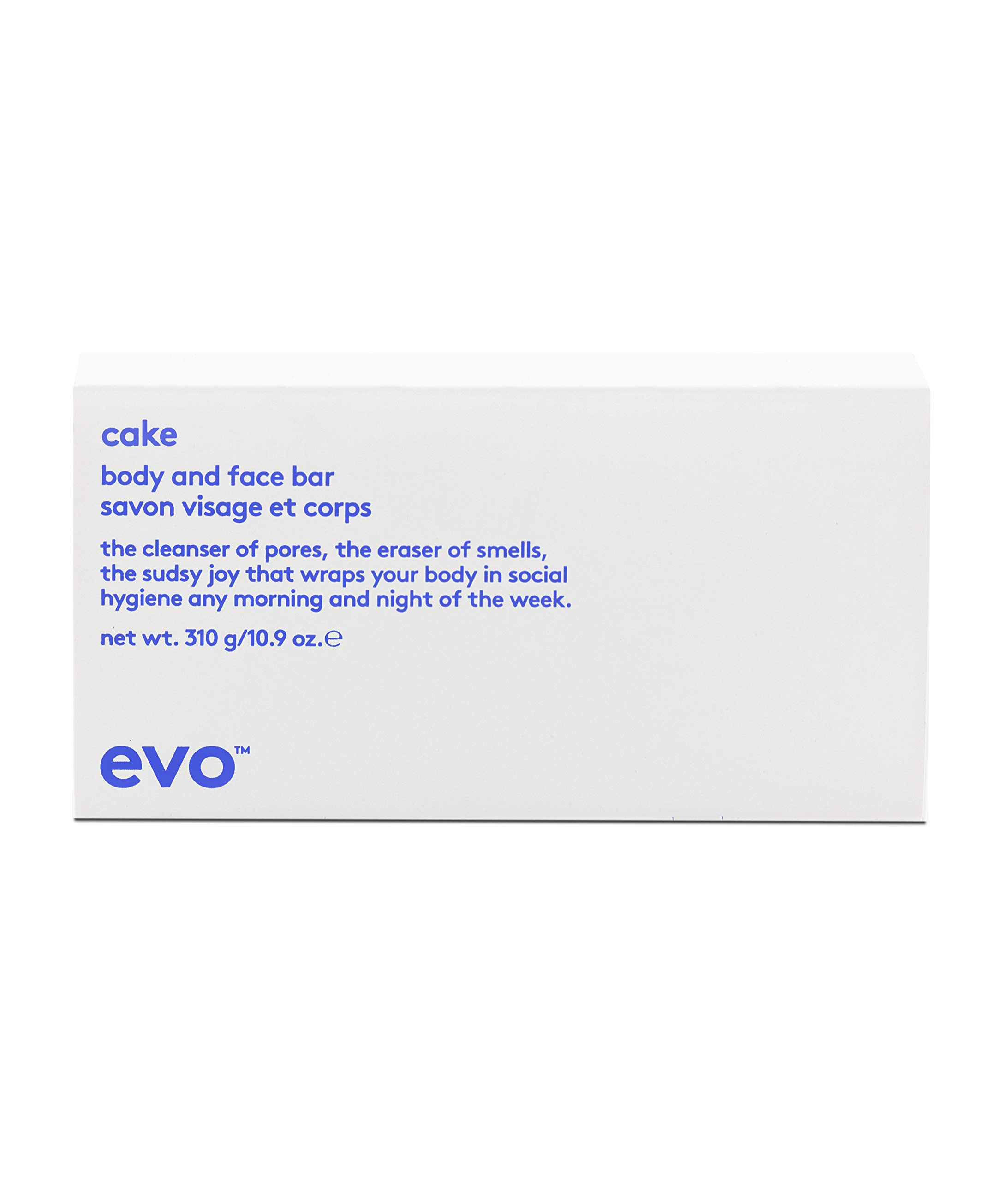 Evo Cake Body and Face Bar - Gentle Cleansing & Moisturising Bar Soap - 310g / 10.9 oz