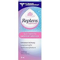 Replens Silky Smooth Personal Lubricant, Paraben Free, 80-ml